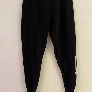 Vans sweatpants. Checkers pattern down the side